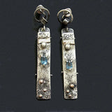 Artisan Blue Stone Earrings