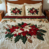 Christmas 3-Piece Quilted Bedding Set NCU0VT61