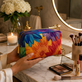Summer Bloom Quilted Makeup Bag NCU0NT10239