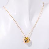 Reversible Zodiac Pendant Necklace