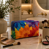 Summer Bloom Quilted Makeup Bag NCU0NT10239