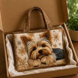 Quilted Tote Bag - Adorable Yorkshire