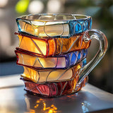 Handmade 3D Reading Happiness Mug - Original