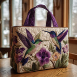 Love Hummingbirds XR1910016CL Quilted Tote Bag