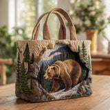Cozy Bear CW1001006CL Quilted Tote Bag