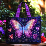 Butterfly Glow CW1401030CL Quilted Tote Bag