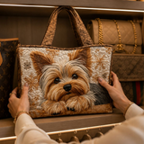 Quilted Tote Bag - Adorable Yorkshire