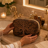 Ancestral Tree Quilted Makeup Bag NCU0DV7889