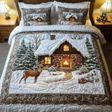 Christmas 3-Piece Quilted Bedding Set NCU0VT61
