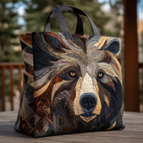 Majestic Bear XR0601013CL Quilted Tote Bag