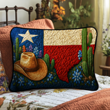 Texas Spirit Quilted Bedding Pillow Case NCU0NT5954