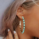 Retro Turquoise Earrings