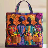 African Women Tapestry WN0701027CL Quilted Tote Bag