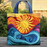 Color Drift CP1201086CL Quilted Tote Bag