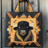 Ironhide Bison WN0901046CL Quilted Tote Bag