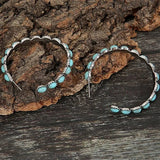 Retro Turquoise Earrings