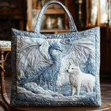 Moonlight Dragon WN0701067CL Quilted Tote Bag
