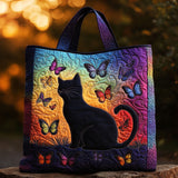 Poemheart Cat WN0701076CL Quilted Tote Bag