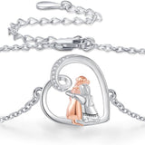 Adjustable Dog-Themed Friendship Bracelet