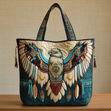 Native Eagle CW0901010CL Quilted Tote Bag