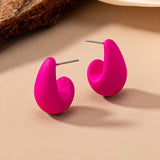 Sleek Minimalist C-Shaped Earrings
