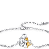 Adjustable Dog-Themed Friendship Bracelet