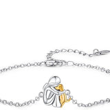 Adjustable Dog-Themed Friendship Bracelet