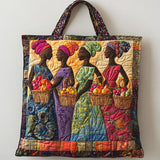 African Women Soul WN0701023CL Quilted Tote Bag