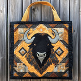 Wildloom Bison WN0901099CL Quilted Tote Bag