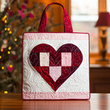 Heart Of Love QA1301017CL Quilted Tote Bag