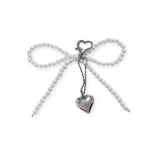 PEARL BOW CHARM