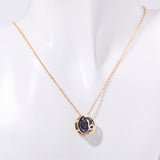 Reversible Zodiac Pendant Necklace