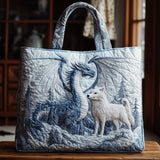 Frost Bond Dragon WN0701049CL Quilted Tote Bag