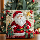 Santa Delight CP1810082CL Quilted Tote Bag