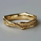 Antique Handcrafted Gold Ring