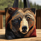 Majestic Bear XR0601017CL Quilted Tote Bag