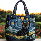 Starry Paws XR1910010CL Quilted Tote Bag
