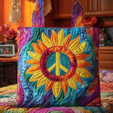Rustic Sunflower WN0901067CL Quilted Tote Bag
