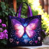 Mystic Butterfly CW1401037CL Quilted Tote Bag