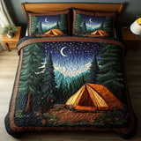 Forest 3-Piece Quilted Bedding Set NCU0VT179