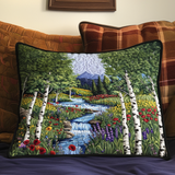 Aspen Wildflowers Path Quilted Bedding Pillow Case NCU0NT5986