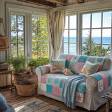 Beach Haven Quilted Sofa Cover NCU0DV9510