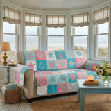 Beach Haven Quilted Sofa Cover NCU0DV9510