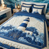 Beacon Breeze 3-Piece Quilted Bedding Set NCU0DV2952