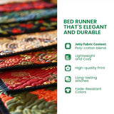 Elegant Pages Quilted Bed Runner NCU0PT8043