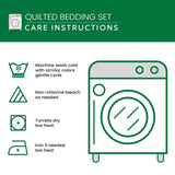 Arctic Husky Dream 3-Piece Quilted Bedding Set NCU0HH993