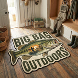 Big Bass Custom Shape Area Rug NCU0TV1869