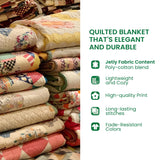 Japanese Geisha Elegance Quilted Blanket NCU0DV6612