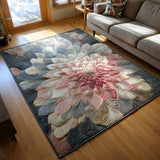 Blush Bloom Area Rug NCU0VL3274