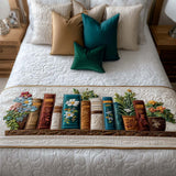 Bookish Dreams Quilted Bed Runner NCU0NT9267